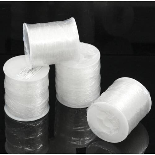 0.4/0.5/0.6/0.8 /1mm High Elastic Beading Cord String Crystal Thread Jewelry Making DIY Necklace Bracelet Accessories Wholesale