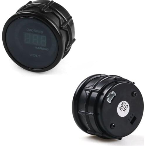 2" 52mm Digital Analog Auto Car Voltmeter 12V Voltage Gauge Volt Meter Monitor Y98E