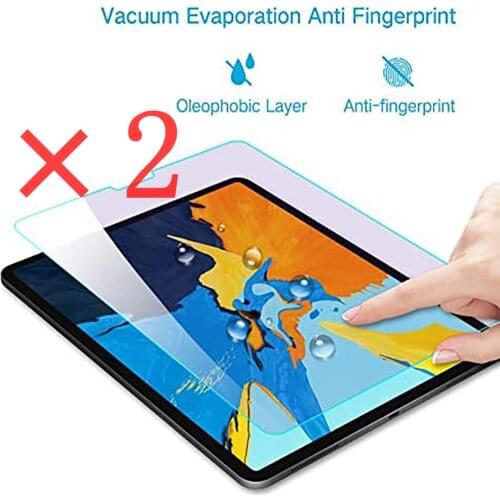 2Pcs Tablet Tempered Glass for Apple IPad Air 4 2020 10.9 Inch Full Screen Protector Coverage Anti-Shatter Screen