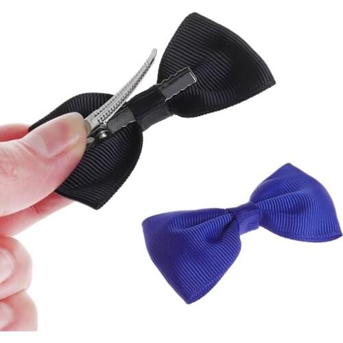 20Pcs Baby Girl Kids Hair Bow Boutique Alligator Clip Grosgrain Ribbon Bowknot