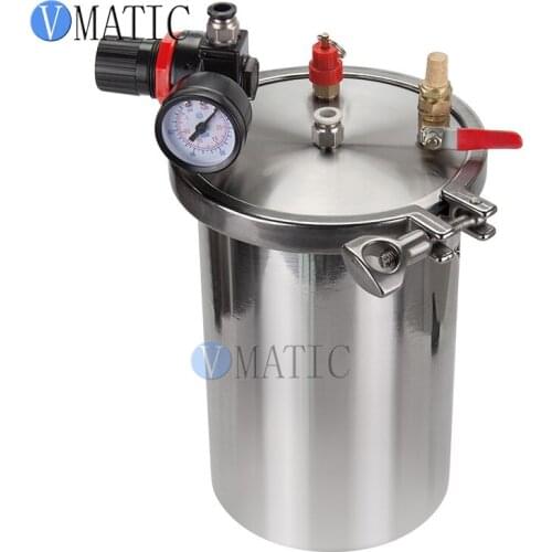 Free Shipping High Quality Clip Frame Type Stainless Steel Pneumatic Pressure Tank