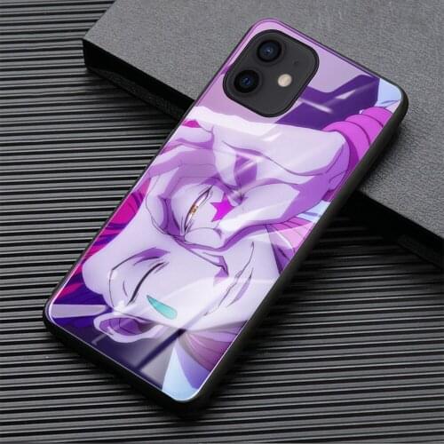 Tempered Glass case for iphone 6 6s 7 8 Plus X XR XS max 11 12 mini PRO MAX SE 2020 japan Hunter X Hunter ANIME Hisoka cover