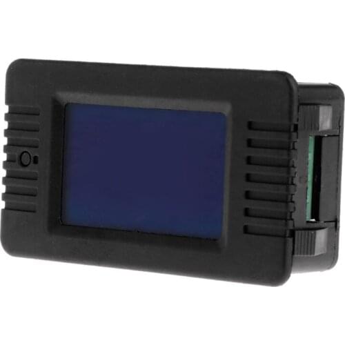 AC 100A 6in1 Digital Power Energy Monitor Voltage Current KWh Watt Meter AC 80~260V 110V 220V with Split CT