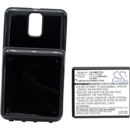 CS 2800mAh/10.4Wh battery for AT&T Galaxy S 2 Skyrocket 4G,Galaxy SII Skyrocket 4G,SGH-I727,Skyrocket EB-L1D7IBA