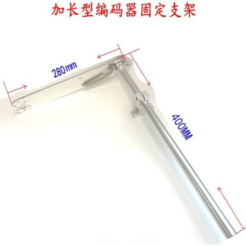 Encoder Lengthened Bracket Meter Wheel Movable Holder Length Counter Bracket Anti-Slip Spring Bracket