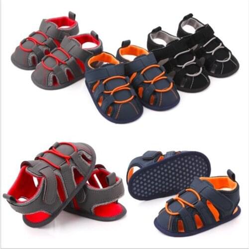 New Summer Baby Shoes Soft Sole Infants Crib Shoes Antislip Newborn Boys First Walkers Casual Shoes