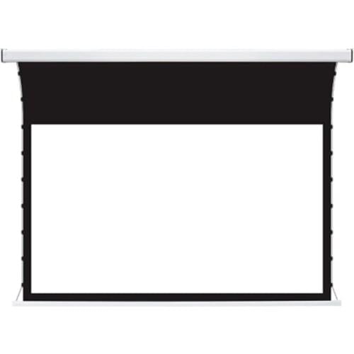 Mivision 16:9 Tab-Tension Motorized Projector Projection Screen with 4K Perforating Acoustically Transparent Fabric