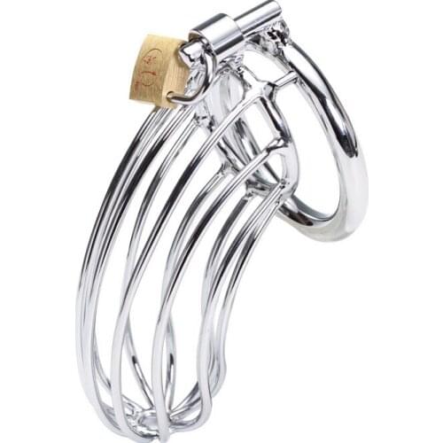 Happygo, S Size Metal Male Chastity Cages,40mm Inside Diam Cock Cage,Penis Lock,Penis Ring,Adult Games,Sex Toys