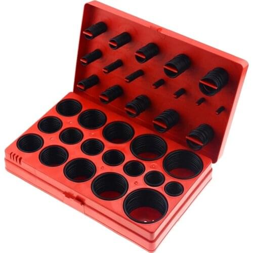 419 pcs/set Hardware Set Rubber O Ring Kit Seal Gasket Universal Rubber O-ring Assortment Set R01-R32 Hardware Tools
