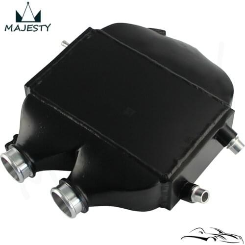 Dual-Pass Top Mount Intercooler RAW Fits for B MW 15-18 M3(F80)/M4(F82/83) 8082R Black