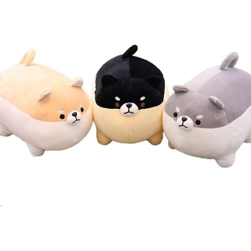 40/50cm Shiba Plush Toys Stuffed Soft Animal Dog Chai Pillow Dog Back Cushion Christmas Gift for Kids Kawaii Home Deco dropship