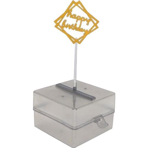 Pulling Money Box Plastic Cake Money Pulling Box 20 Transparent Bag Connected