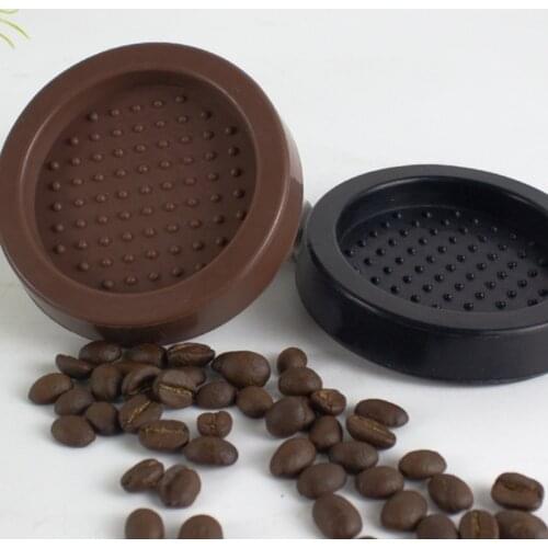 Silicone Coffee Tamper Holder Pad Round Mat Stand Thicken Anti-skid Non-slip Espresso Powder Maker Machine Accessories