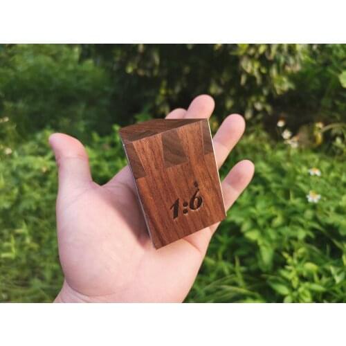 Dovetail tenon scriber magnetic tenon gauge traditional Chinese woodworking artifact