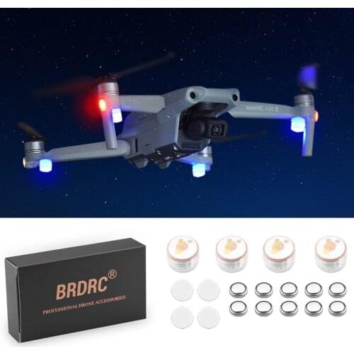 Universal Night Flying Signal LED Flash Lights for DJI Mavic Air2/2S/Mini/ Mini2/Pro/Air1 Mavic2 Pro Zoom for Spark Phantom 4