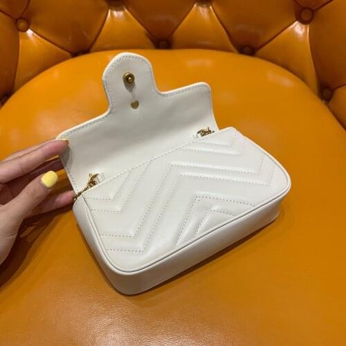 2021 spring classic mini leather high-quality womens messenger bag