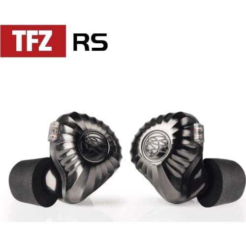 TFZ KING RS Monitor HIFI In-ear Earphone With Interchangeable Cable Earbuds Electrolytic Copper CNC Shell