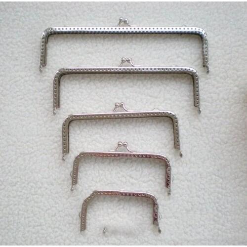 20PCS Craft Making Plating Sewing Lock Metal Handle Kiss Clasp Accessories Cluth DIY Handbag Durable Bags Purse Frame for Wallet