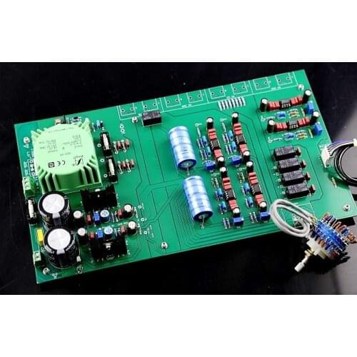 ZEROZONE Hi end Assembled Stereo Preamplifier board base on MBL6010D preamp L8-26