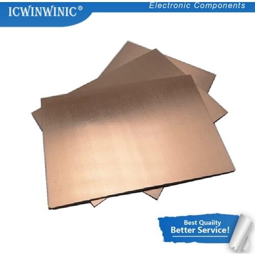 5piece FR4 PCB 7x10cm 7*10 Single Side Copper Clad plate DIY PCB Kit Laminate Circuit Board In Stock