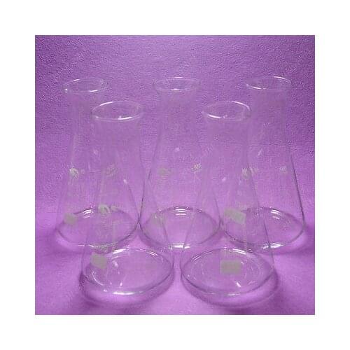 500mL Conical Flask,Erlenmeyer Flask,with Wide Mouth,5pcs/lot,lab Glassware