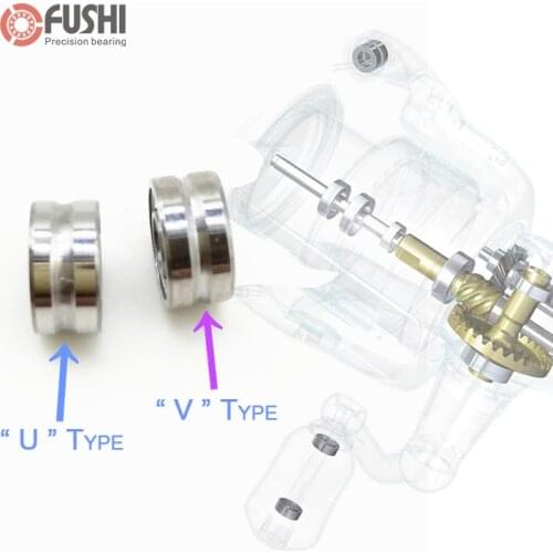 693zz Bearing 3x8x4mm ( 2 Pcs ) ABEC-3 Miniature Fishing Rod Reel Pulley 693V Ball Bearings