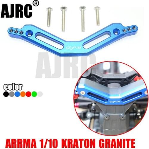 ARRMA 1/10 GRANITE/MOSTER/TRUCK aluminum alloy porous rear shock absorber bracket