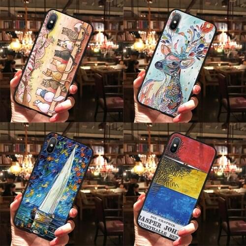 For Samsung Galaxy S8 S9 S10 S21 Note 20 S20 FE Ultra 10 Plus Pro Lite 8 9 5 S7 Edge S10e J6 2018 3D Emboss Relief Painting Case