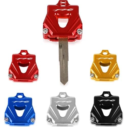 For Yamaha FZ6 FZ-6 2004-2009 2008 2007 2006 2005 Motorcycle Accessories Key Shell Case Protective Cover CNC Aluminum With Logo