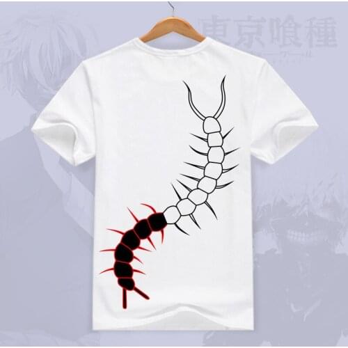 Japanese Anime Tokyo Ghoul Ken Kaneki Cosplay T Shirt Juzo Suzuya Cartoon Printed T-Shirt Women/Men Fashion Graphic Top Tee