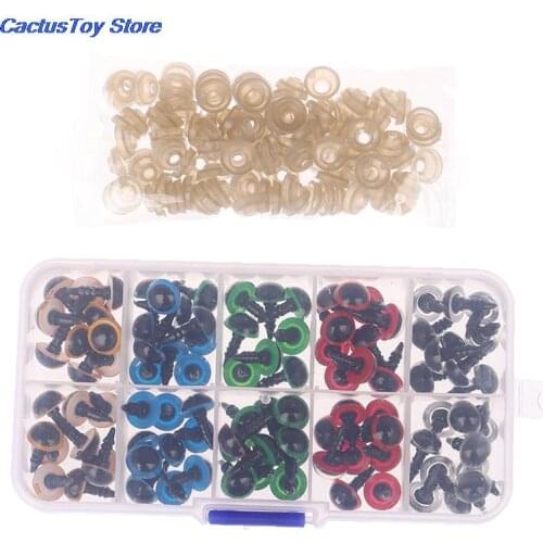 Hot Sale 50Pairs plastic safety eyes high quality cute for dolls bear stuffed toys