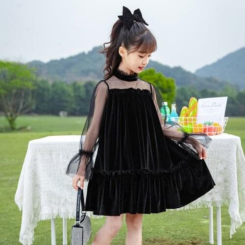 Cinderella Costume 2021 New Little Girl Long Sleeve Spring Autumn Princess Dress Teenage Cute Beautiful Valentines Day Outfit