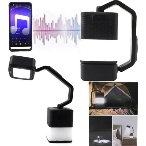 Multifunctional Camping Light Bluetooth Speaker USB Charge Tool Hiking Climbing Fishing Tools Outdoor