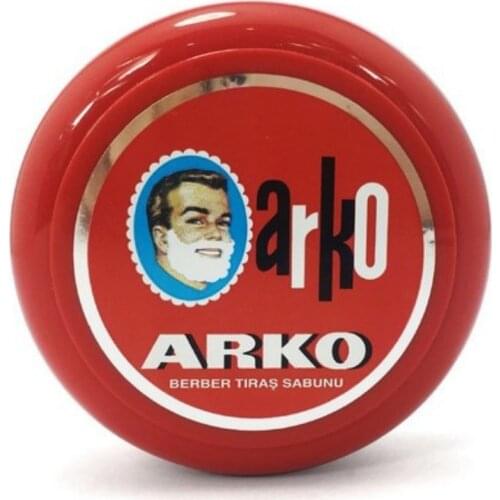 Shaving Soap Arko 90 g Bowl Razor Shaving Soap Abundant Foam Cleaning Easy Cleaning Easy Rinsing No Irritation Mens Care box