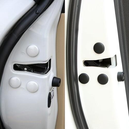 Car Door Lock Screw Protector Stickers for Honda CRV Accord Odeysey Crosstour FIT Jazz City Civic JADE Crider Spirior Ciimo