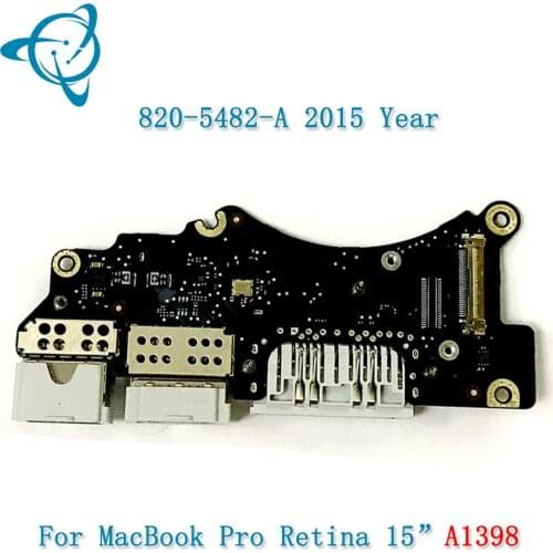 Shenyan Original Laptop A1398 USB Board For MacBook Pro Retina 15" I/O USB HDMI SD Card Reader Board 820-5482-A Early 2015 Year