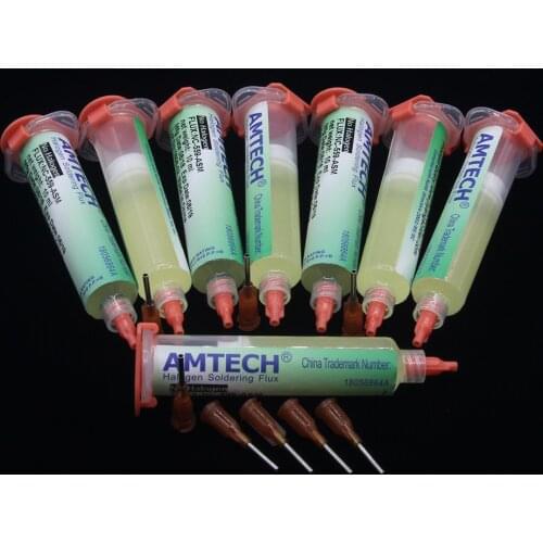 10Pcs/lot 10cc AMTECH NC-559-ASM Flux Paste Lead-free Solder Paste No-clean Solder Flux