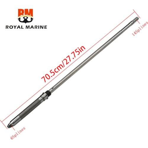 66T-45501-01 Driver Shaft (shotr) For Yamaha Parsun Powertec Hidea 40HP 40X Outboard Engine Boat Motor Parts 66T-45501 T40FWS