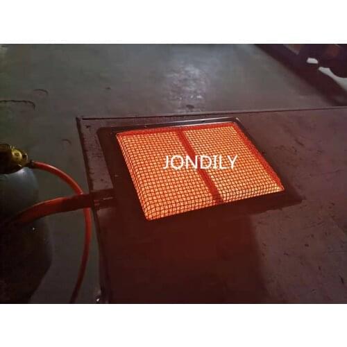 With injector(nozzle)DC-V ceramic plate burner GAS infrared burner for bbq,kebab,roast ,gas bbq grill