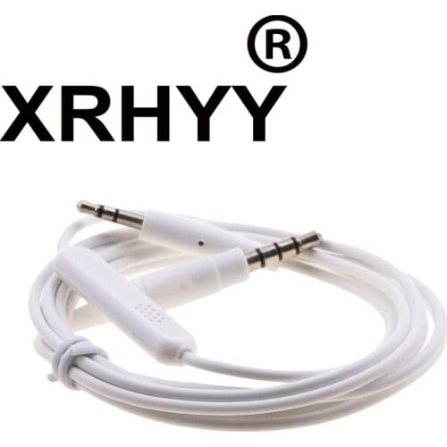 XRHYY Replacement Audio Cable Cord Line with Mic & Remote For Bose On-Ear 2/OE2/OE2i/QC25/QC35/Soundlink/SoundTrue Headphones