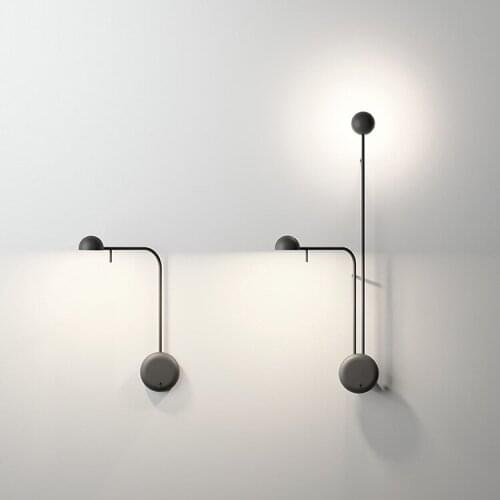 Loft led wall light luminaire glass ball aisle corridor bedside wall lights for home luminaria de parede