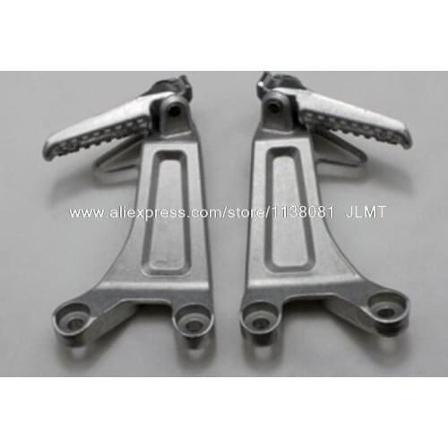 Motorcycle Rear Silver Foot Rest CBR600RR 2003 - 2004 for HONDA CBR600RR Footrest Brackets
