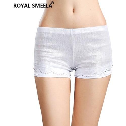 2021 Women New Daily Rhinestone Safety pants Dance Short Underwear Belly Dance Latin Leggings Pants Comfortable Short Pants 9801