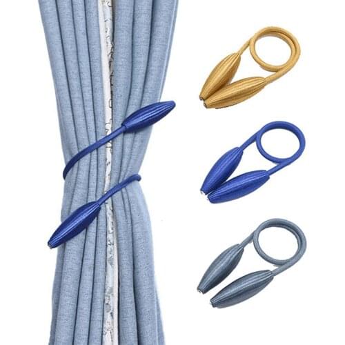 1Pcs Curtain Holder Cilp Tieback Buckle Hanging Belts Rope Holdback Room Accessories Home Decor