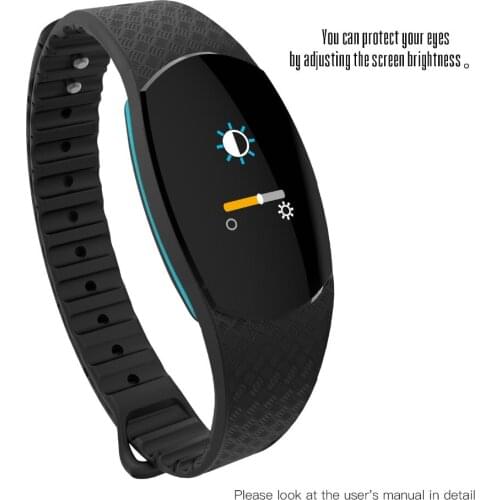 2018 best Heart rate smart bracelet Bluetooth 4.0 Smartband sleeping monitor Sport Smart Wristband Fitness Tracker PK mi band 2