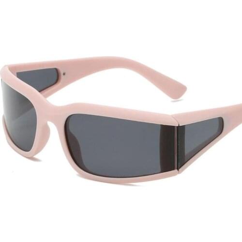 2021 Summer Fashion Sunglasses Women And Men Luxury Brand Cycling Sun Glasses Female Gradient Clear Mirror Casual Beach Glasses