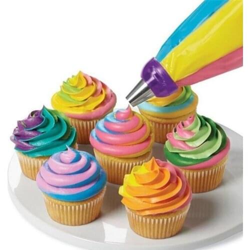 3 Colors Icing Piping Nozzles Converter Pastry Cookie Cupcake Fondant Cake Decorating Tool Bakeware Baking Accessories Wholesale
