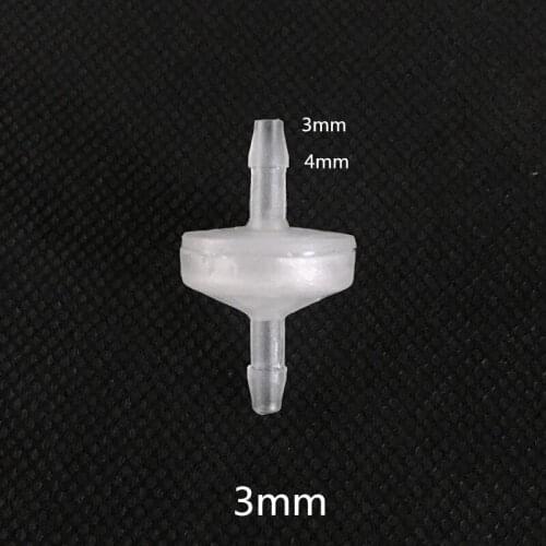 3mm high quality plastic non return valves