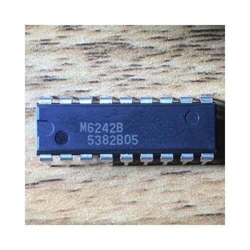 10pcs/lot M6242B MSM6242B DIP-18 In Stock