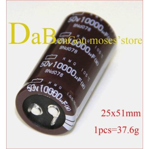 50v 10000uf 100% Original new NCC Electrolytic Capacitor Radial capacitance 25x50mm